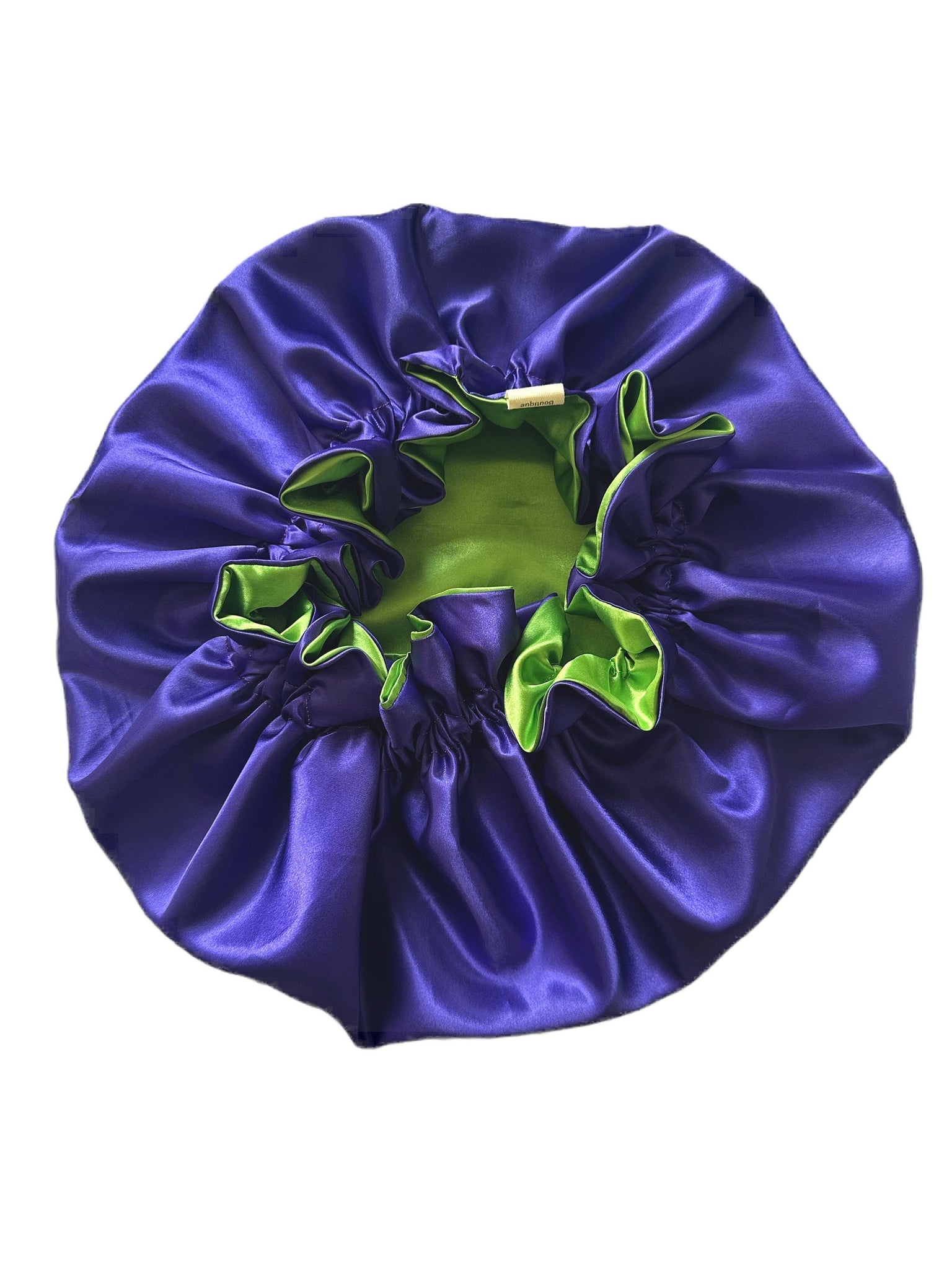 Made To Order Reversible Double Layer Satin Bonnet